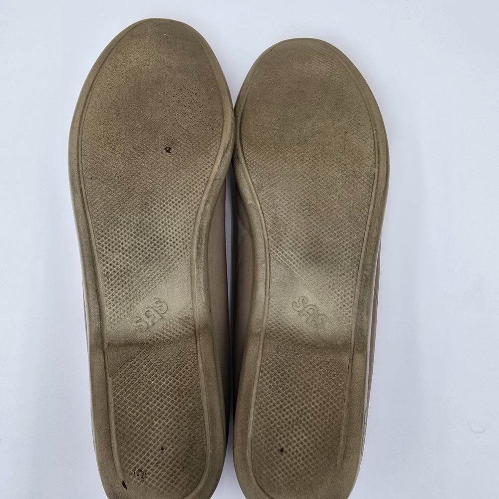 SAS Genuine Leather Siesta Walking Shoes Women's Comfort Loafers Measures As A 9 - Picture 6 of 9